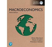 Macroeconomics Global Edition by Olivier Blanchard Paperback Book