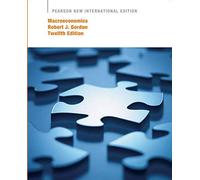 Macroeconomics: Pearson New International Edition