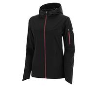 Macron Athleisure Scc Candia Softshell Hoody Jkt Blk Wmn Jacket Womens
