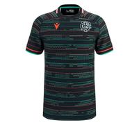 Macron Barbarians 2025/26 Mens Training Rugby Shirt Black (UK, Alpha, XL, Regular, Regular)