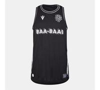 Macron Barbarians 24/25 Gym Singlet Mens S Black/White