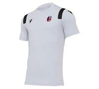 Macron Bfc M20 Player Training Shirt Poles ARG/BLACK Mm SR, Bologna FC 2020/21 Man, Grey, S