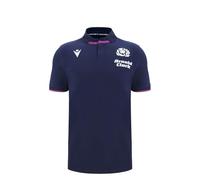 Macron Kids Scotland Rugby Home Shirt 2025 Juniors Navy 13 Years