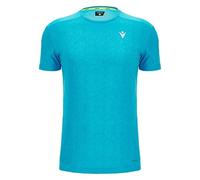 Macron Men's Run Start Scd Ralph T-Shirt Print Nsky Mel Ss Man Sweater