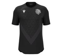 Macron Official Barbarians 2025/26 Men’s Training Black Rugby T-Shirt