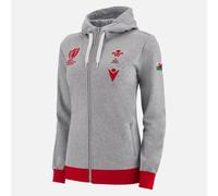 Macron OFFICIAL WRU RWC 2023 Womens Full Zip Hoodie