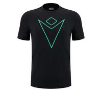 Macron Ospreys Rugby 2024/25 Adults Cotton T-Shirt (UK, Alpha, XL, Regular, Regular, Black)