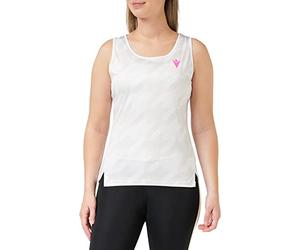 Macron Padel Start Cb Lucia Singlet Woman White Printed Gaming tank top Woman