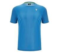 Macron Run Prime Scd Clifton T-Shirt Print Paris Blue SS Man Men's T-Shirt