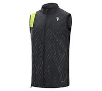 Macron Run Scc Eliot Reflex W-break Vest Blk/Nyel Refl Print Man Windproof Man