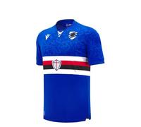 Macron Sampdoria Men's Home Football Shirt Jersey 2024-2025 Medium Blue