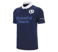 Macron Scotland SRU 2025/26 Mens 1925 Rugby Shirt Navy (UK, Alpha, M, Regular, Regular)