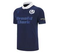 Macron Scotland SRU 2025/26 Mens 1925 Rugby Shirt Navy (UK, Alpha, M, Regular, Regular)
