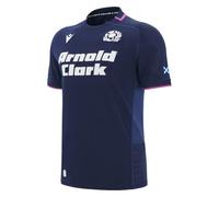 Macron Scotland SRU 2025/26 Mens Rugby Shirt - Home/Away (UK, Alpha, 6XL, Regular, Regular, Blue - Home)