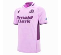 Macron Scotland SRU 2025/26 Mens Rugby Shirt - Home/Away (UK, Alpha, XL, Regular, Regular, Purple - Away)