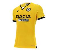 Macron UDI M20 Official Third Match Jersey Mm SR, Udinese Football 2020/21 Man, Yellow, XXL