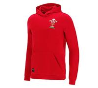 Macron Unisex Wru Merch Ca Groc Hooded Sweatshirt Red Sr T Shirt, Red, XXL
