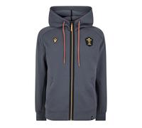 Macron Wales 24/25 Athleisue Hoodie Mens 2XL Grey