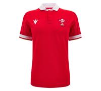 Macron Wales WRU 2024/2025 Women's Home Cotton Rugby Shirt - £74.00
