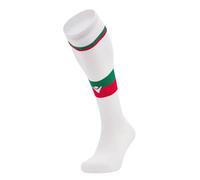 Macron Wales WRU 2024/25 Adults Away Rugby Socks (UK, Alpha, L, Regular, Regular, White)