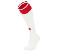 Macron Wales WRU 2025/26 Home Rugby Socks (UK, Alpha, S, Regular, Regular)