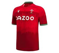 Macron Welsh Rugby 2022/23 home pathway body fit match shirt