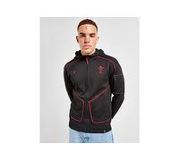 Macron Welsh Rugby Travel Hoodie - Black - Mens XL