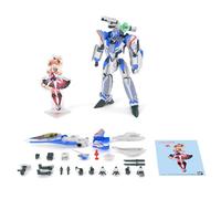 Macross Delta HG Hayate Immelmann's VF-31J Siegfried (Deluxe Set Ver.) 1:100 Scale Model Kit