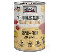 MAC's Cat 6 x 400g - Turkey, Beef & Blueberries