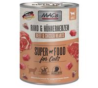 MAC's Cat 6 x 800g - Beef & Chicken Hearts