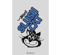 Mac's Slush Cat Notebook: Journal College Ruled Notebook | 120 Pages | 6 x 9 Size | Gift