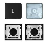 MACSEEJI Replacement Individual Key Cap with Hinge for (M1 M2 M3 M4) MacBook Pro A2141 A2251 A2289 A2338 A2442 A2485 A2779 MacBook Air A2179 A2337 A2681 2021-2024 (L Key)