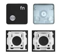 MACSEEJI Replacement Individual Key Cap with Hinge for (M1 M2 M3 M4) MacBook Pro A2141 A2251 A2289 A2338 A2442 A2485 A2779 MacBook Air A2179 A2337 A2681 2021-2024 (FN Key)