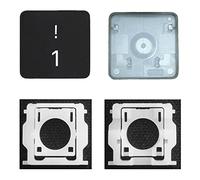 MACSEEJI Replacement Individual Key Cap with Hinge for (M1 M2 M3 M4) MacBook Pro A2141 A2251 A2289 A2338 A2442 A2485 A2779 MacBook Air A2179 A2337 A2681 2021-2024 (1 Key)