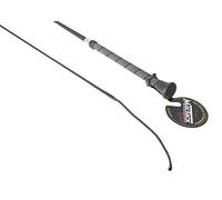 MacTack Unisex's Black Dressage Whip Cw37 36"