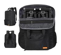 Mactso Stroller Travel Bag Compatible with GB Pockit and GB Pockit Air Plus All Terrain, Lightweight Stroller Travel Backpack for Airplane (Black, M)