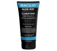 Macujo Aloe Rid Detox Shampoo Method Effective Chelating Agent for Pollutants Residual Medications Nicotine Alcohol Chlorine 2nd Hand-Smoke