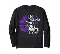 Macular Degeneration Awareness sunflowe Macular Degeneration Long Sleeve T-Shirt