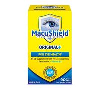MacuShield Original Plus Capsules - 90-day pack, Eye Health Supplement* with Lutein Zeaxanthin and Meso-Zeaxanthin + Vitamin B2 (Riboflavin) which Helps Support Normal Vision, 90 count (Pack of 1)
