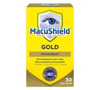 MacuShield Gold - 30 day pack, Eye Health Supplement with Lutein, Zeaxanthin and Meso-zeaxanthin, as well as Zinc which Helps Support Normal Vision