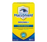 MacuShield Original+ Capsules - 30 Day Pack, Eye Health Food Supplement containing Lutein, Zeaxanthin and Meso-zeaxanthin, as Well as Vitamin B2 which Supports Normal Vision