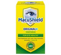 MacuShield Original+ Vegetarian - 90 Day Pack, Eye Health Supplement with Lutein, Zeaxanthin and Meso-zeaxanthin + Vitamin B2 which Helps Support Normal Vision