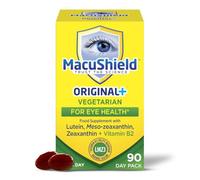MacuShield Original+ Vegetarian - Eye Health Supplement, 90-Day Pack
