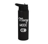 Macy Mode On Name Stainless Steel Insulated Water Bottle