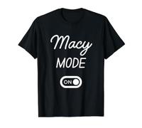 Macy Mode On Name Value Graphic T-Shirt, Men, Black, M