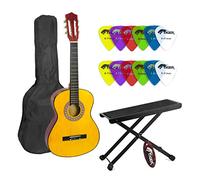 Mad About Classical Spanish Guitar for Students - 1/4 Size - Footstool & Plectrums