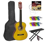 Mad About Classical Spanish Guitar for Students - 3/4 Size - Footstool & Plectrums