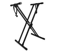 Mad About Keyboard Stand - Doubled Brace X Frame with Securing Straps