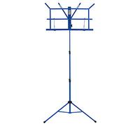 Mad About MS07 Folding Music Stand - Easy Folding, Colourful Portable Sheet Music Holder, Blue