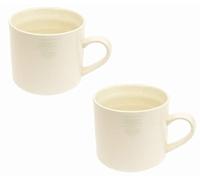 Mad About Mugs New Bone China 454ml Coffee Tea Serving Mug (Set of 2)